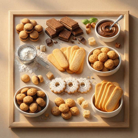 Αυθεντικά Ιταλικά Μπισκότα & Cantucci Χονδρική - Συνοδευτικά Καφέ & Welcome Treats Ξενοδοχείων