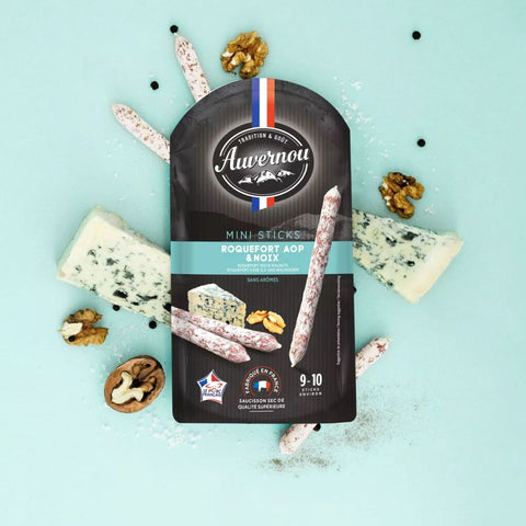 Sticks Salami Roquefort & Walnuts 100g