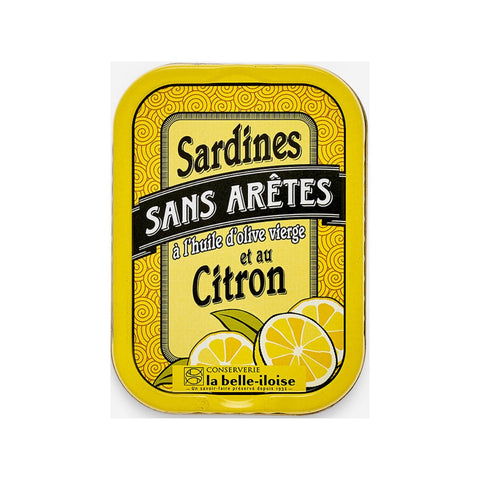 Σαρδέλες σε Έξτρα Παρθένο Ελαιόλαδο με Λεμόνι 115g