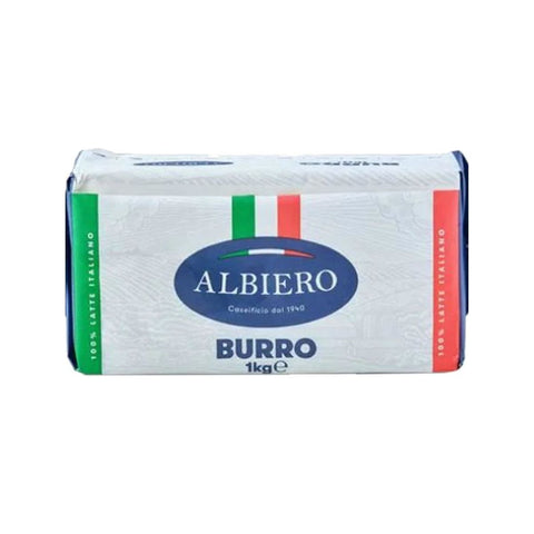 ALBIERO Βούτυρο 82% 1Κg - Premium Τρόφιμα - Interfood Εισαγωγές & Διανομές