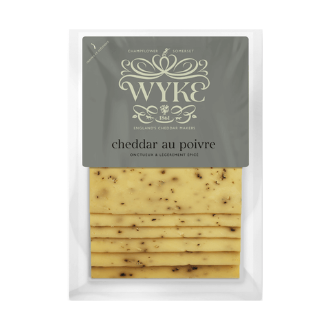 Cheddar Φέτες με Μαύρο Πιπέρι 160g