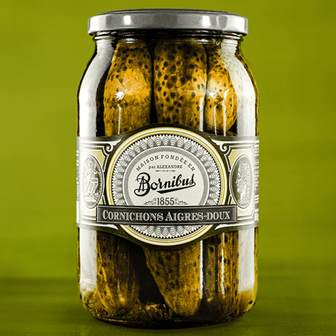 Πίκλες Γλυκόξινες Αγγουράκι Bornibus 860g
