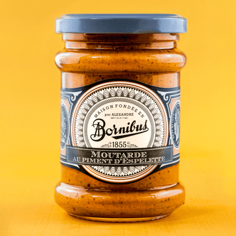 Μουστάρδα με Πιπέρι d'Espelette 250g