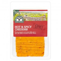 Sliced Hot and Spicy Cheddar